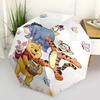 Reiseregnschirm im Winnie Puuh und Freunde Design - 8 Speichen, Automatisches Öffnen und Schließen, Tragbares FaltDesign, Kompakter und Stilvoller Schirm