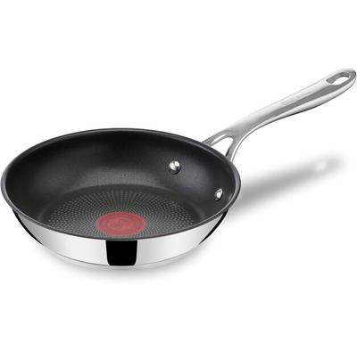 E3040244 Jamie Oliver Cook's Direct Stainless Steel Frying Pan, 20 Cm