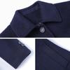 Unisex Professional Mid-Length Wool Blend Overcoat