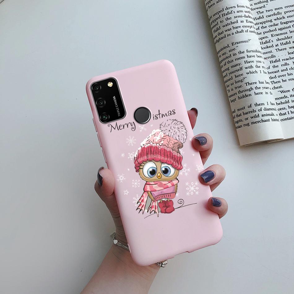 For Huawei Honor 9A Case 2020 Silicon Cover Soft Bumper Coque For Huawei Honor 9A Phone Cases MOA-LX9N Honor9A Love Heart Funda