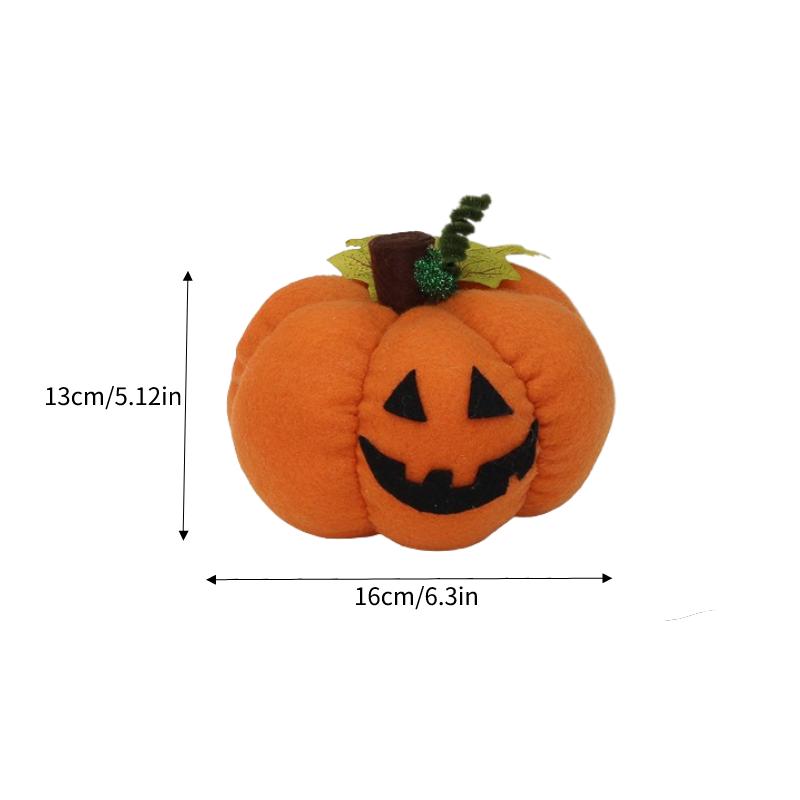 Pumpkin Plush Halloween Toy Simulation Home Desktop Decoration Party Gift Props