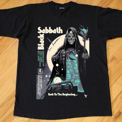 Black Sabbath Zpět na začátek V Birminghamu Červenec Tričko