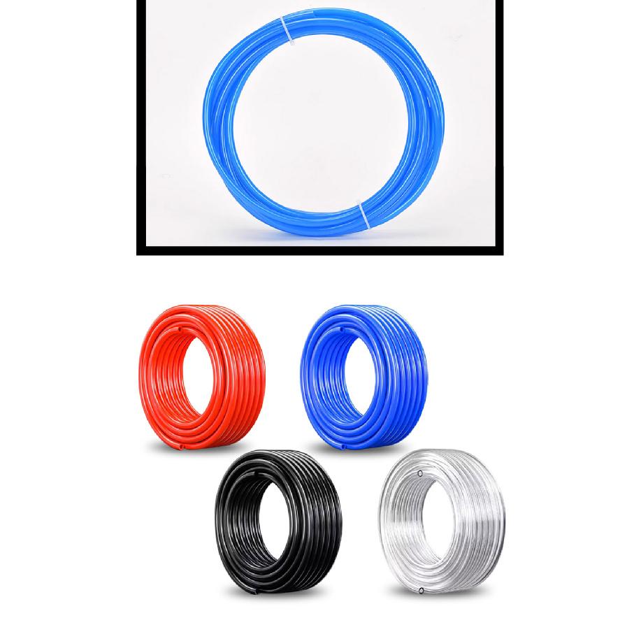 10m/20m/50m/100meters Pneumatic Air Hose Plastic Tube 4mm 6mm 8mm 10mm 12mm Air Hose Tube Pneumatic Tube Polyurethane Tubing Ventilation Valves 4