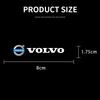 Kreativa klistermärken emblem Auto Dekor Dekaler Bilfönster Torkarklistermärken för Volvo R Design T6 AWD C30 C40 C50 C70 S40 S60 S70 S80