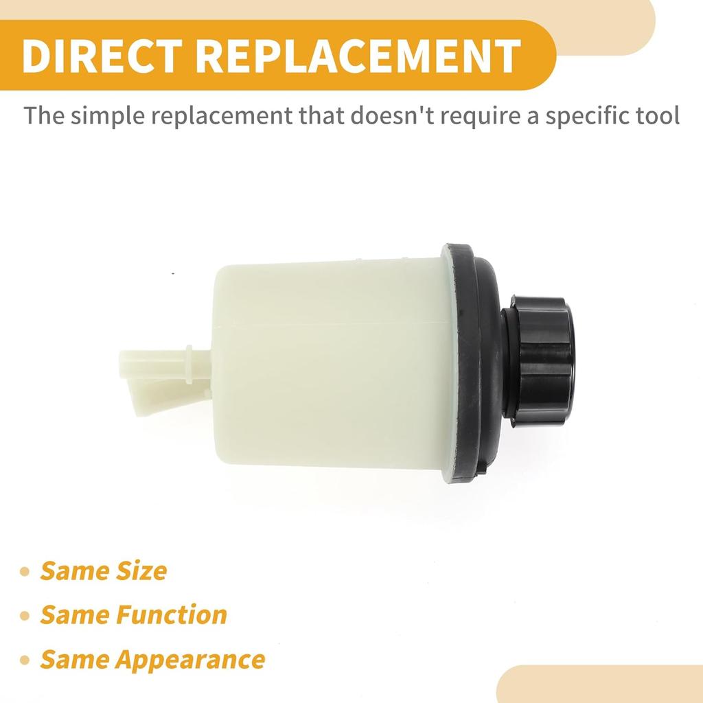 Power Steering Reservoir - No.31302576 Car Automotive Power Steering Tank - for Volvo S60 2011-2017 Plastic Beige - 1 Pc