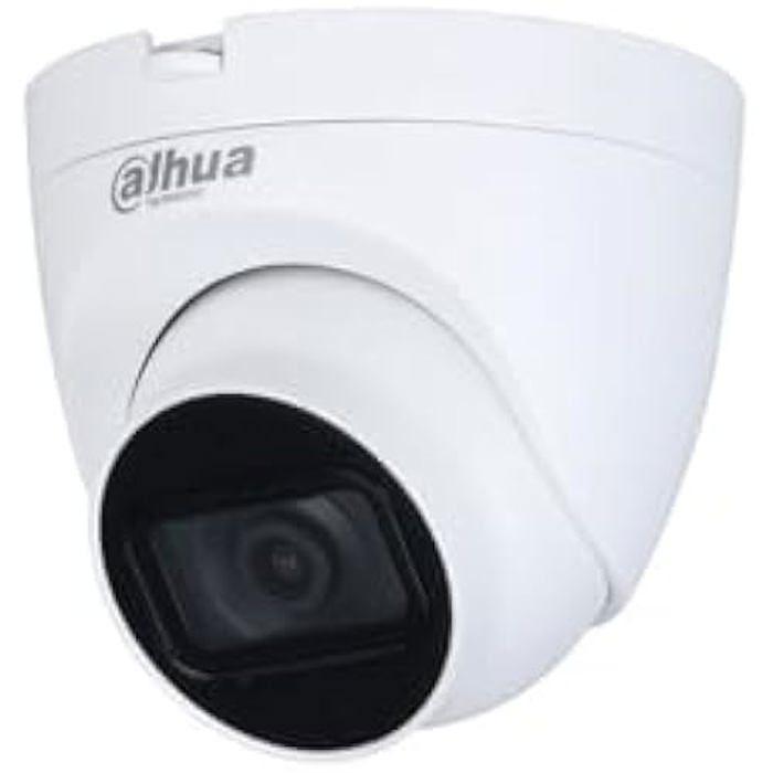 Caméra de vidéosurveillance - dahua - hac-hdw1500trq-s2 - 5 mpx - vision nocturne ir 25 m - extérieur