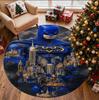 Batman Pattern Round Rug, Indoor/Outdoor Mat, for Picnic, Gameroom, Bedroom, Office, Living Room, Home Decor Carpet, Birthday Gift