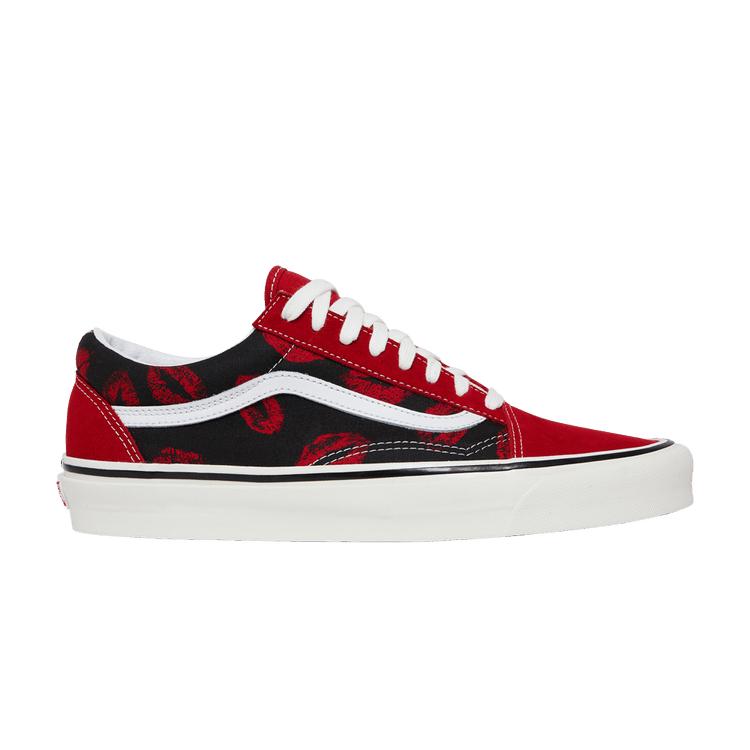 Vans Old Skool 36 DX Anaheim Factory - Hotlips Unisex Tenisky Černé Og-Black Og-Hotlips VN0A54F34SP