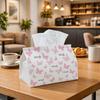 1pc Romantic Nature Tissue Box - Butterfly Insect Flight Napkin Storage Box, Suitable for Rolls/Facial Tissues/Single Sheets, Two Sizes Available for 