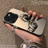 Boxweltmeister-Thema IMD Handyhülle für iPhone 16 15 14 13 12 11 Pro Max 7 8 Plus X XS XR 16E Stoßfestes Hartschalencover