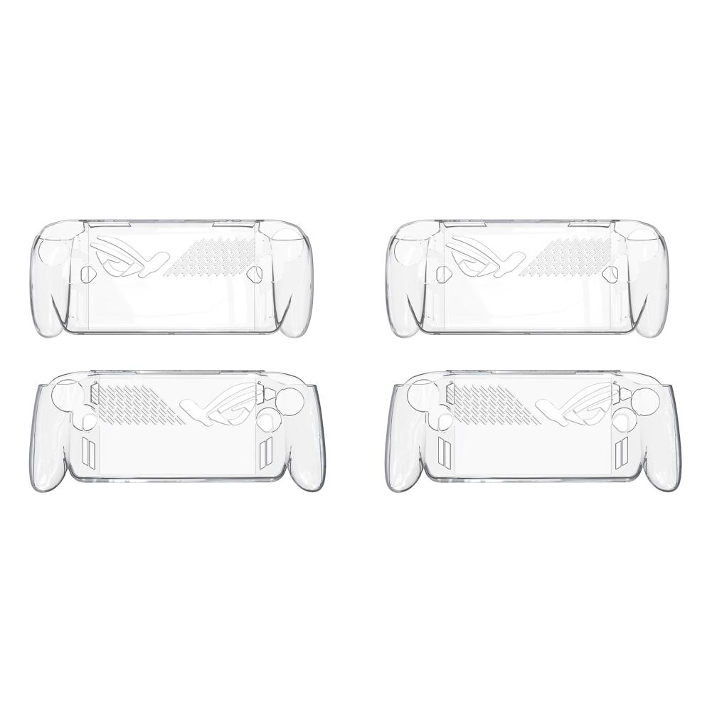 Clear Transparent Case for ROG Xbox Ally X Anti-Slip Anti-Drop Sweatproof Slim Cover Protector Handheld Protective Cover 1/2Pcs