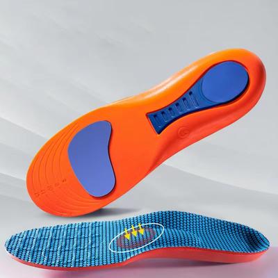 Orthopädische Sport-Elastizitätseinlegesohlen für Schuhe Sohle Unisex Technologie Stoßdämpfung Atmungsaktiv Laufsohlen