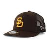 [New Era] Mesh Cap LP9FIFTY San Diego Padres MLB TRUCKER MESH CAP SAN DIEGO PADRES LOW PROFILE SNAPBACK SNAPBACK Hat 950 [Product]