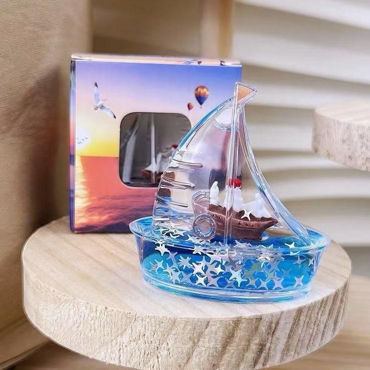 Unsinkable Pirate Ship Ornament: Titanic & Black Pearl Design