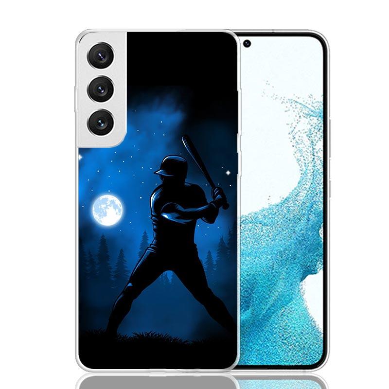 

Baseball Sport Phone Case For Samsung Galaxy S26 S25 Edge S24 S23 FE S22 Ultra S21 Plus S20 + Fundas Cover Coque Galaxy S25 S24 Samsung S22
