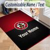 Custom Text Printed Rug Brentford Football Non Slip Floor Carpet For Home Room Decor