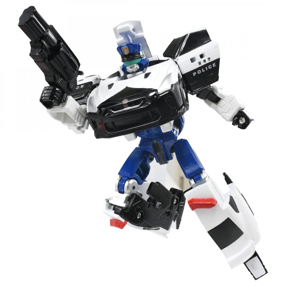 TAKARA TOMY "Tomica Job Labor JB01 Police Braver Nissan NISSAN GT-R Patrol Car" Mini Car Car Toy 3 Years Old and Over Toy Safety Standards Passed ST M