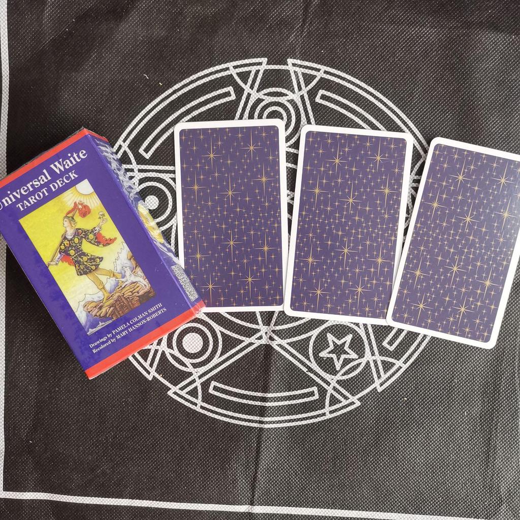Gold Art Smith Beliebter Spirit Eye Waite Tarotkarten 10.3*6 ohne Rand