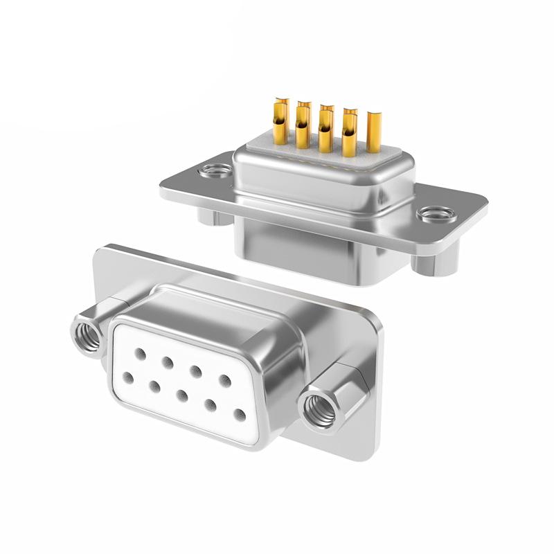 DB9 Female-to-Male 9-Pin Solder Type RS232/485 Serial Connector Plug