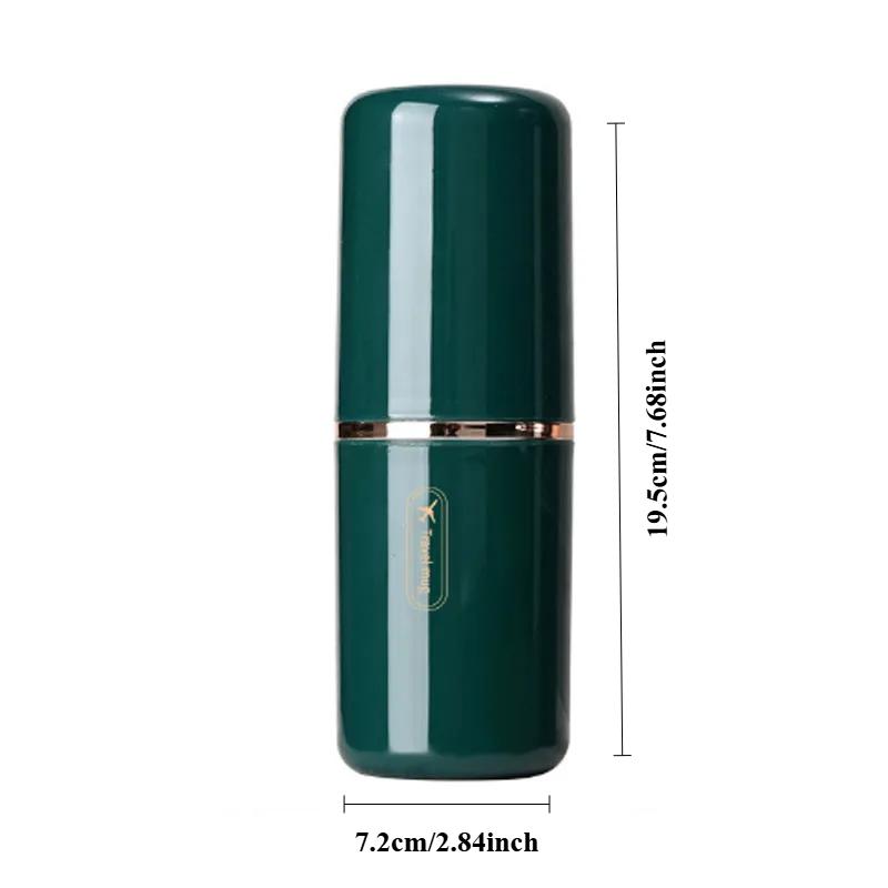 Travel Portable Toothbrush Cup Bathroom Toothpaste Holder Storage Case Box Organizer Travel Toiletries Storage Cup Mouthwash Cup
