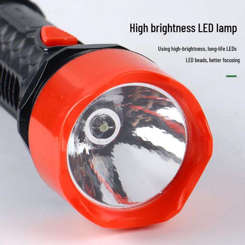 Rechargeable Long-Range LED Flashlight for Camping and Emergencies