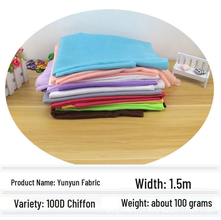 Special Offer Plain Chiffon Gauze Fabric for Clothing, DIY, Lining, Decoration & Wedding