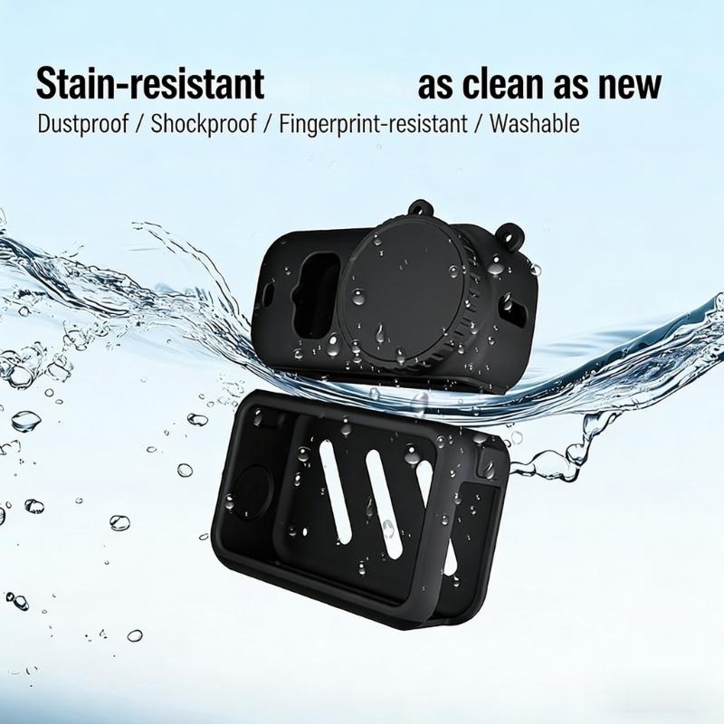 Soft Silicone Protective Cover For Selected Camera Shockproof And Scratch Resistant Design With Precise Cutout