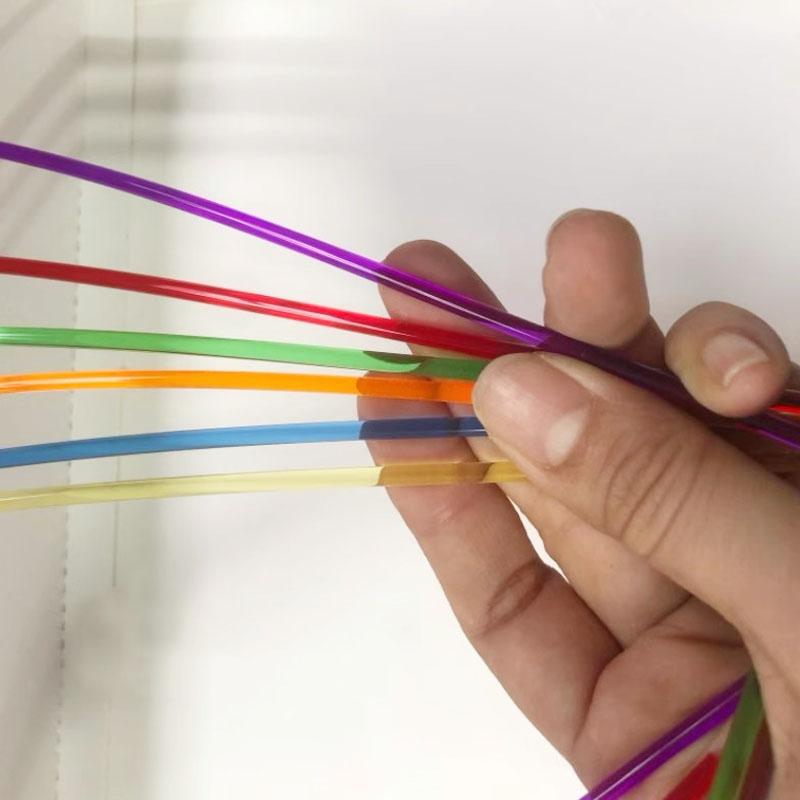 Diámetro 3-20 mm Varillas Acrílicas de Colores Varilla de Soporte Varilla de Plexiglás para Bricolaje Material para Maquetas Arquitectónicas Accesorios Longitud 495 mm