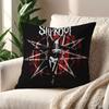 SSlipknots Heavy Metal Band Cushion Cover For Pillow Printing Sofa Decoration Home Car Room Coffee Shop Office NordicSimplicity
