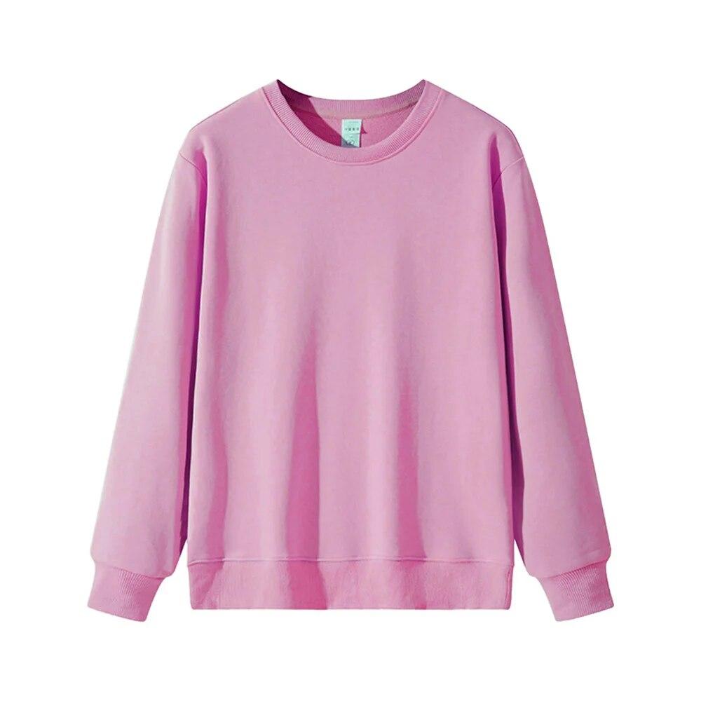 Felpe Harajuku da uomo pullover autunnali da uomo tinta unita coreana felpa con cappuccio casual o collo top basic Hip Hop streetwear