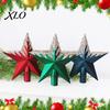 Seasonal Tree Top Ornaments Glitter Sequins Star Topper, Shiny Sparkly Treetop Decorative for Christmas Trees Ornament, Shatter-Proof Decoration Xmas