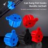 5/10Pcs Portable Fishing Rod Holder Ball Bundle Ball Fishing Storage Accessories Rod Tie Belt Lure Fishing Rod Tool