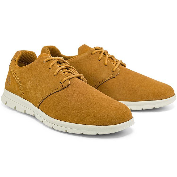 Timberland Graydon Vollnarbenleder Bequem Trendig Langlebig Wasserdicht Atmungsaktiv Leicht Knöchelhoch Freizeitschuhe Herren Sneaker Weizen A411H