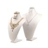 Practical Sturdy Lint Jewelry Bust Stand Small Necklace Display Holder Jewelry Accessory for Trade Show Exhibits