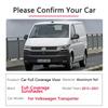 For Volkswagen T6.1 VW Transporter Multivan Caravelle T6 SWB 2015~ Full-Coverage Sunshade Windshield Side Window Visor Cover