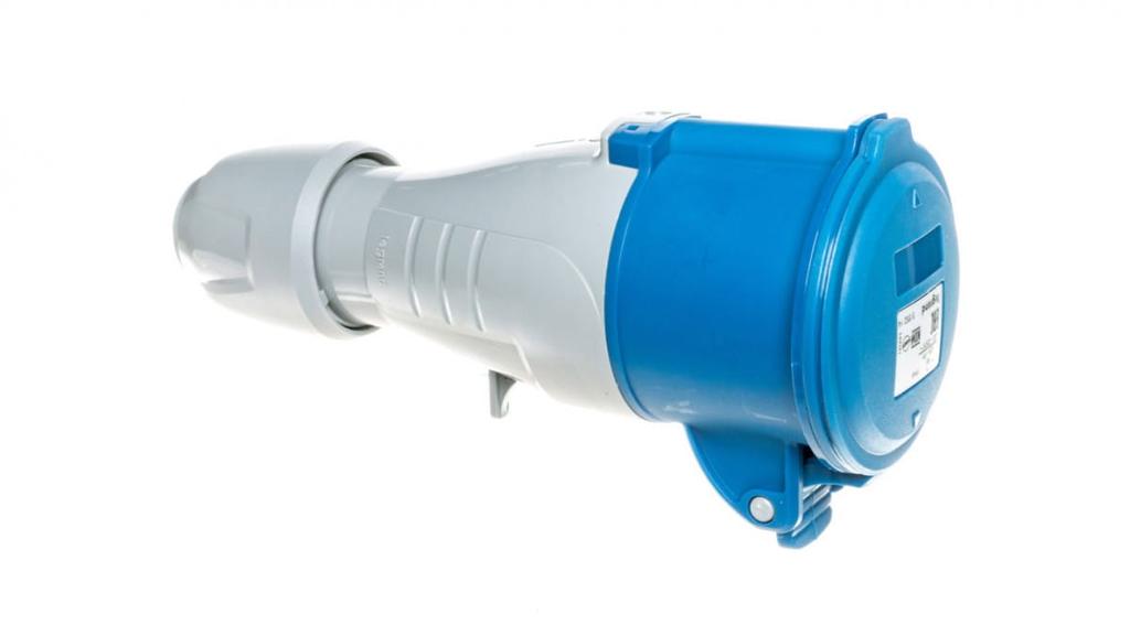 Portable Socket 3P 32A 230V Blue Ip44 P17 Tempra Pro 555214