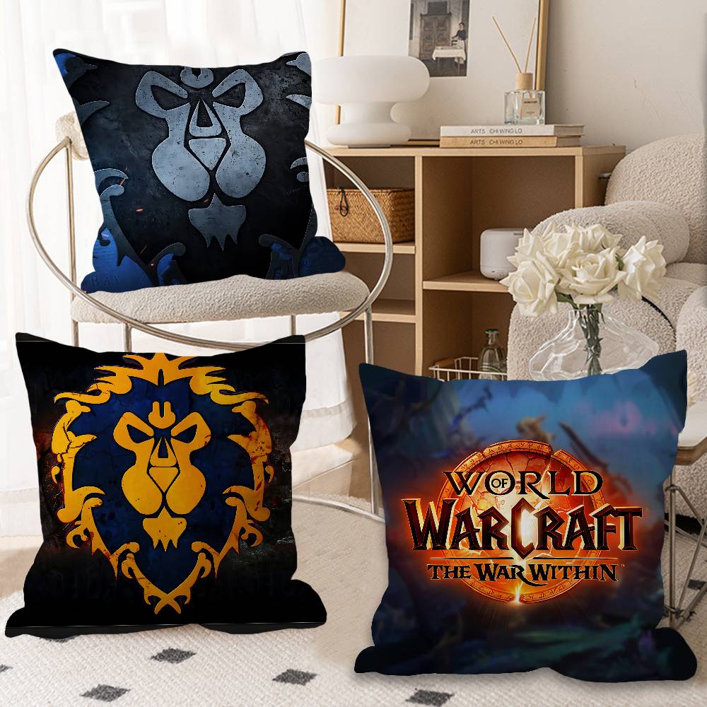 Arthas World Of Warcraft Pillow Anime Pillow Sofa Bed Head Pillow Cover Cushion Cover 45x45 Cm Fashion