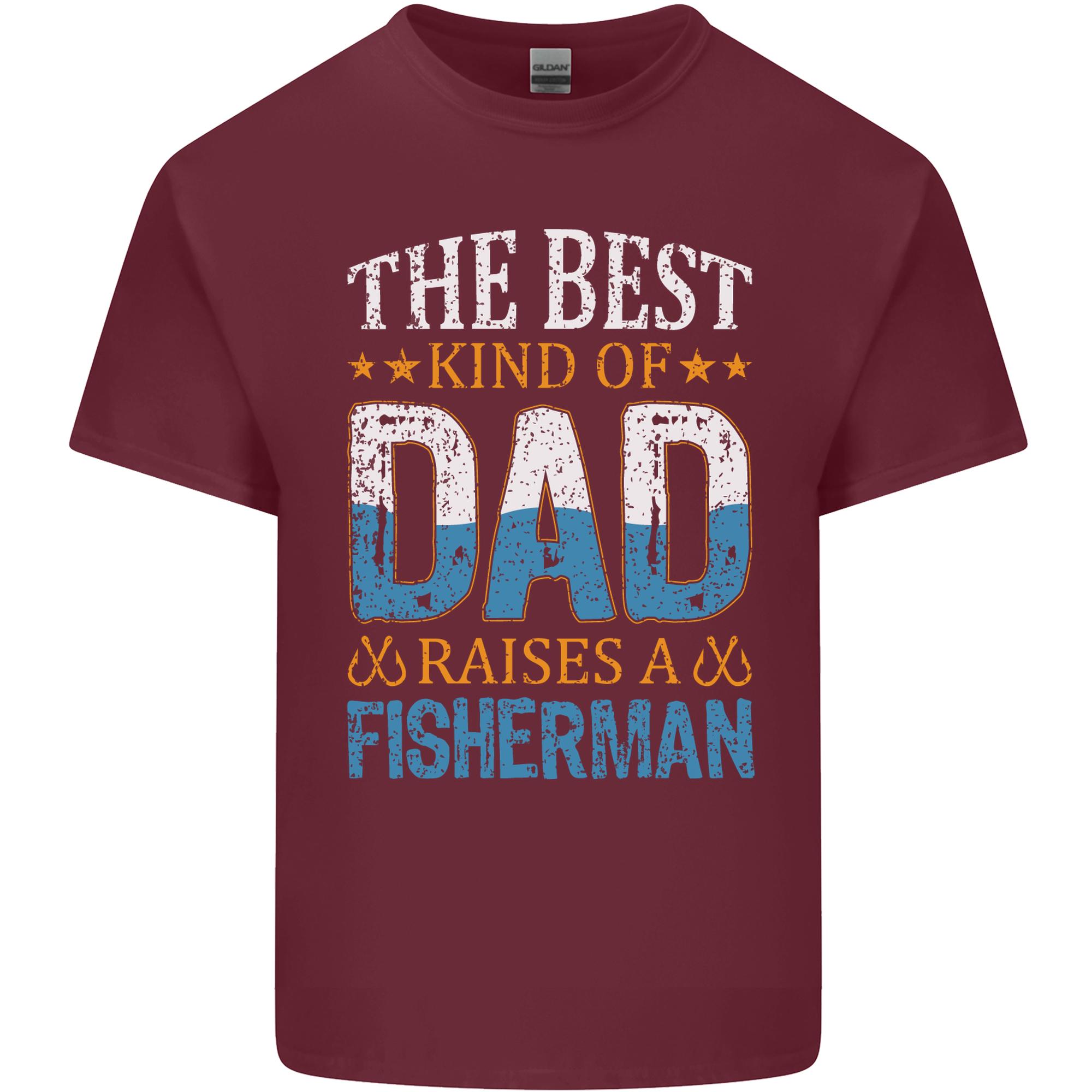 Fathers Day Fishing Dad Son FisherUnisex Unisexs Light Cotton Tshirt S