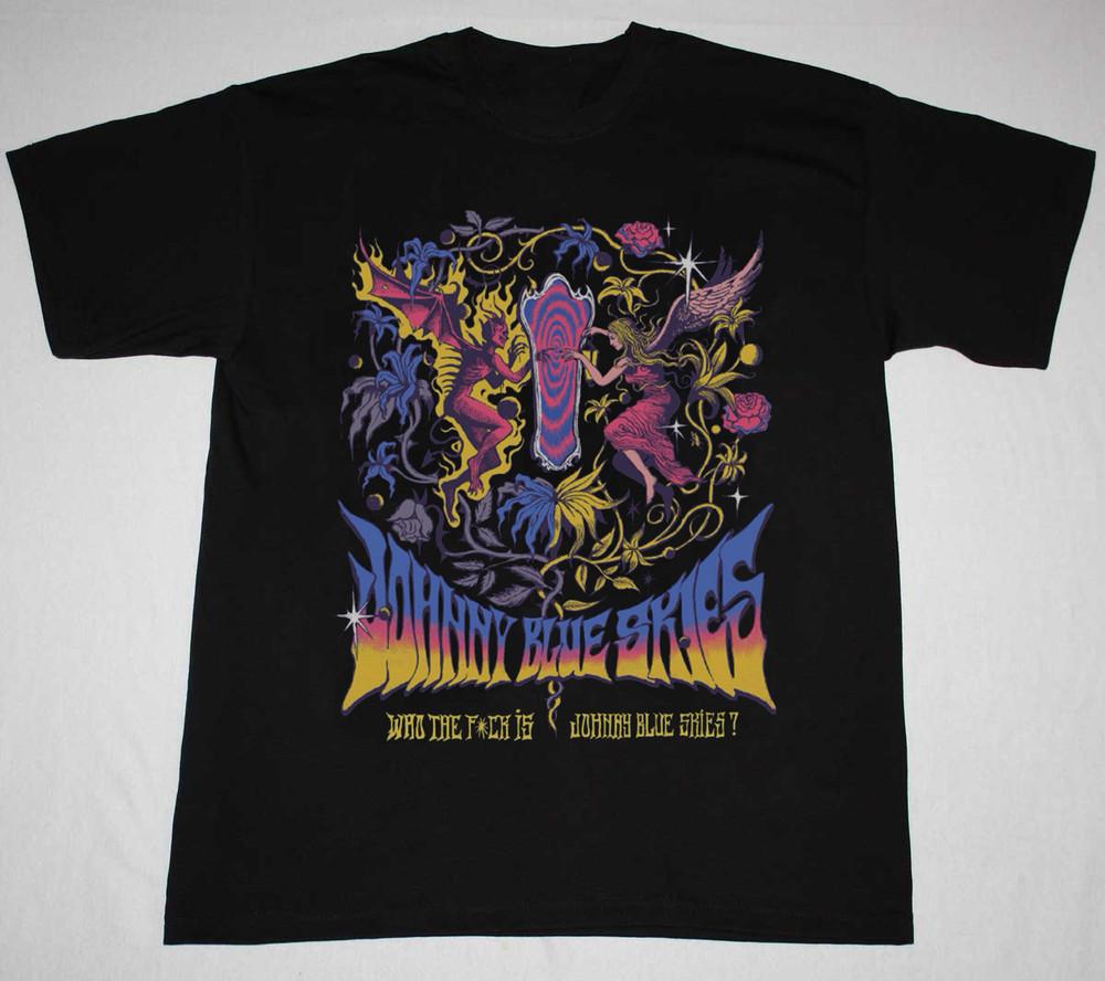 Rare Johnny Blue Skies Sturgill Simpson For Fan TShirt Unisex All Size NZ496 Unisex T-Shirt M