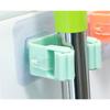 Non-trace Mop Clamp Non-punch Hanging Broom Rack Mop Clamp Hook Non-trace Bathroom Wall Shelf Mop