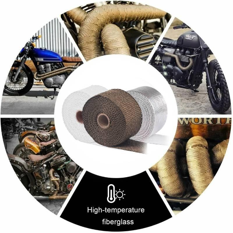 High-temperature Resistant Motorcycle Exhaust Pipe Heat Insulation Tape With Variety Of Colors
