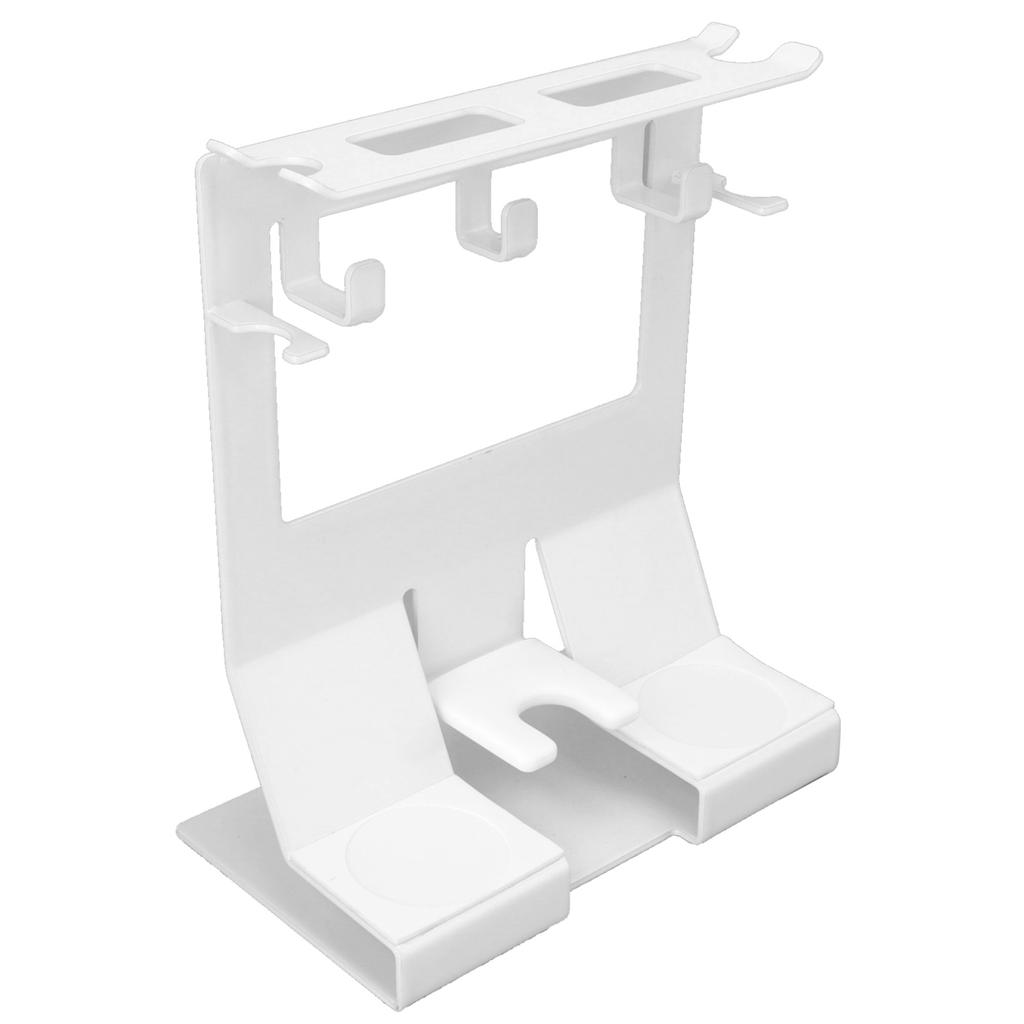 Weiße Kaffeetampingstation Kaffeemaschinen-Aufbewahrungsregal Multifunktionales Organisationsregal 58 mm