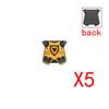 Military Building Blocks Medieval Solider Knights Equipments Mount War-Horse Wolf Flag Vests Shields Fiery Dragon Mini Blocks