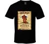 T-shirt Captain Morgan Original Spiced Rum Étiquette d'alcool Aspect vieilli