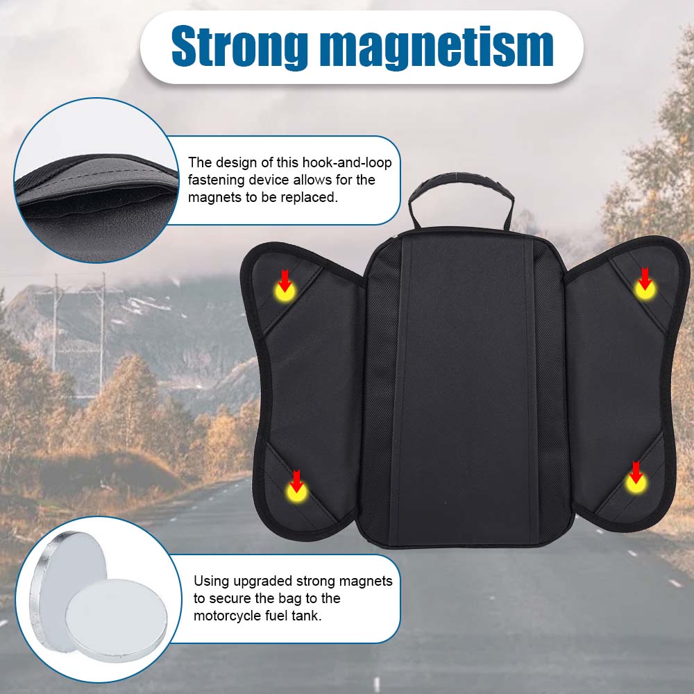 Motorcycle Fuel Bag Mobile Phone Touchable navigation bag Waterproof Tank Multifunctional Small Oil Reservoit Package Accessory