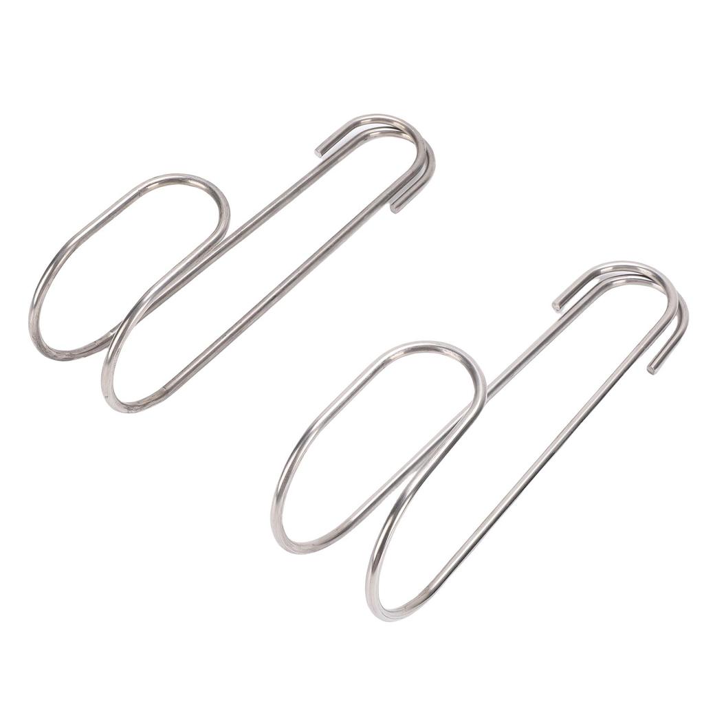 2 Pcs Garden Hose Storage Hook 304 Stainless Steel 44lb Load Bearing Water Hose Holder for Home