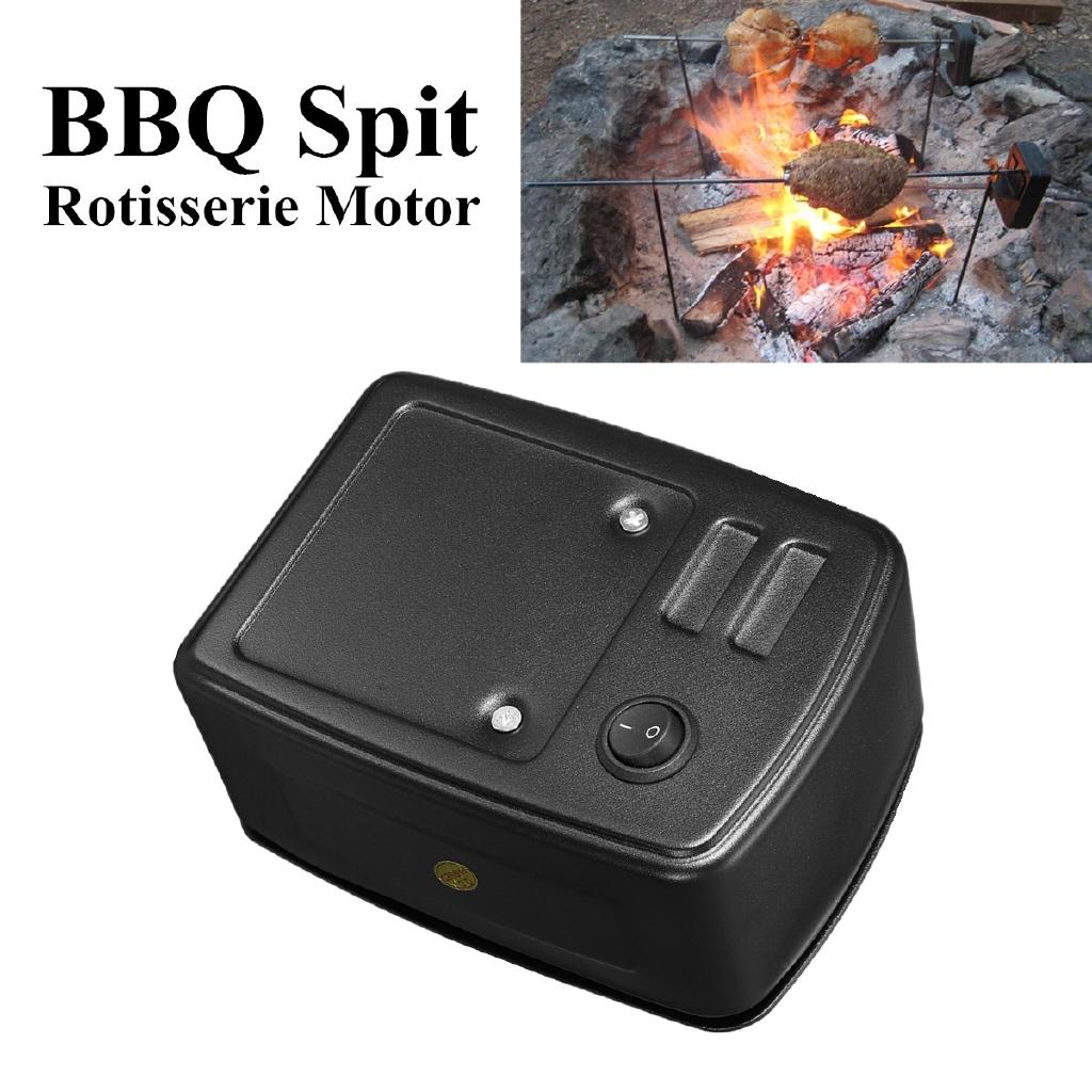 Grill BBQ Drehspieß Batteriebetrieben Bratenmotor Outdoor Picknick SP-M3DC Geeignet Kochen Lämmer Spanferkel Hähnchen 3V