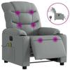 VidaXL Electric Reclining Massage Armchair, Relaxation Chair with Backrest, Seat with Armrests, TV Armchair of 3206636