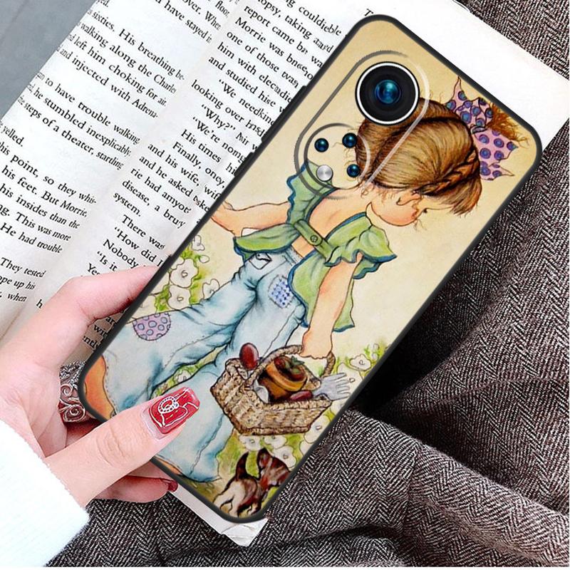 

Чехол с рисунком Sarah Kay для Honor X9a X8a X7a X6a X6 X7 X8 X9 X8b X9b 50 70 90 Magic 5 Lite Magic 6 Pro Honor Magic5 Lite