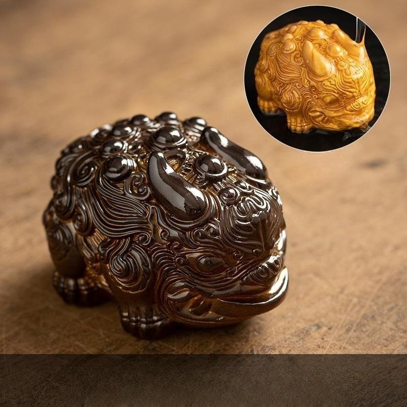 Color-changing Mini Lucky Pixiu Tea Pet Tea Table Tea Table Tea Table Tea Set Accessories Tea Play Cute Pet